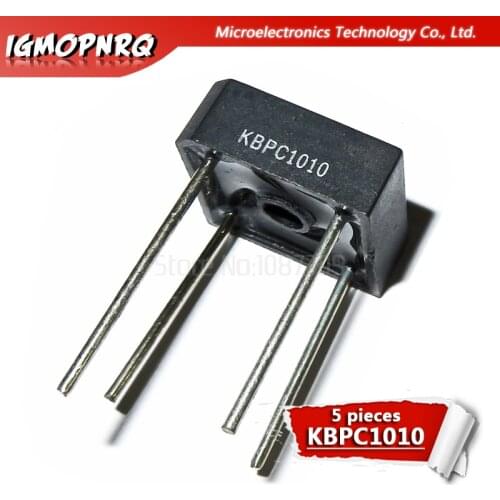 5pcs KBPC1010 10A 1000V diode bridge rectifier new original
