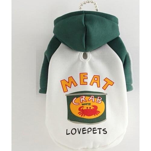 French Bulldog Cotton Hoodies Pet Dog Clothes for Small Dogs Clothing Chihuahua Coat for Yorkies Puppy Pug Costume XS-L