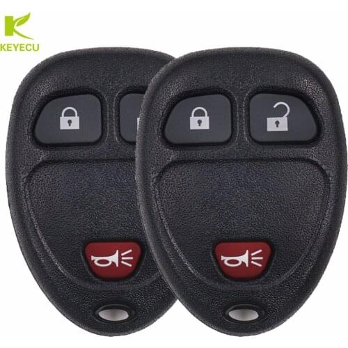 KEYECU Replacement Remote Key 315MHz for Chevrolet Silverado Suburban 1500 2500 3500,for Pontiac Torrent Saturn Outlook Vue XL-7