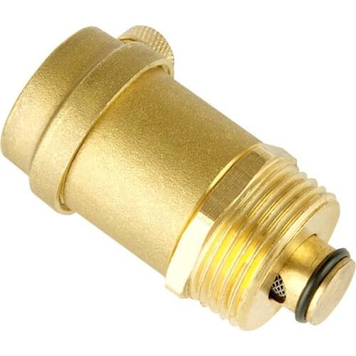 1/2" 3/4" 1" BSP Male Brass Automatic Air Pressure Vent Valve Safety Release Valve Pressure Relief Valve For Solar Water Heater