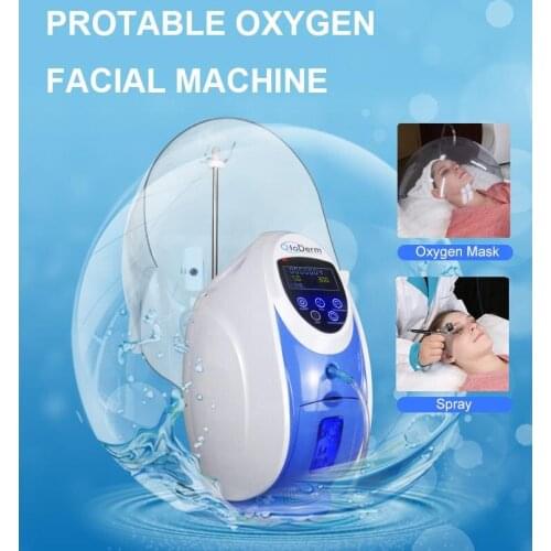 O2toDerm Korea Oxygen Jet Peel Face Therapy Facial Mask Machine Derma Anion Generato Jett skin whitening beauty equipment