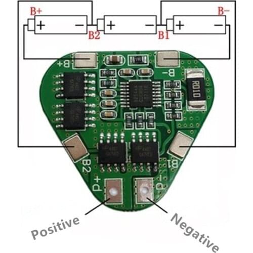 3S 12V 18650 Lithium Battery Protection Board 11.1V 12.6V overcharge over-discharge protect 8A 3 Cell Pack Li-ion BMS PCM PCB