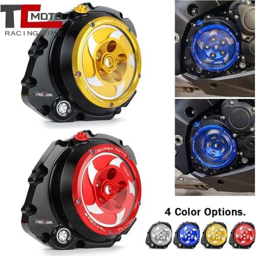 Clear Clutch Cover for Suzuki GSXS1000 GSX-S GSXS 1000F 1000 GSX S1000 S1000F 2016-2017 Engine Clutch Case Cover Protector Guard