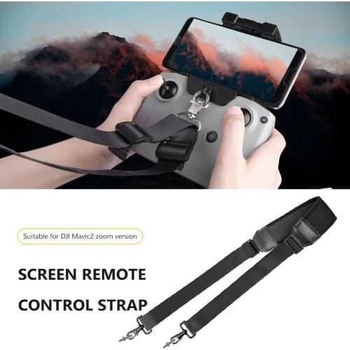 For DJI Mavic 2 Portable Black Holder Strap Safety Belt Drones Remote Controller Neck Lanyard Sling Accessories