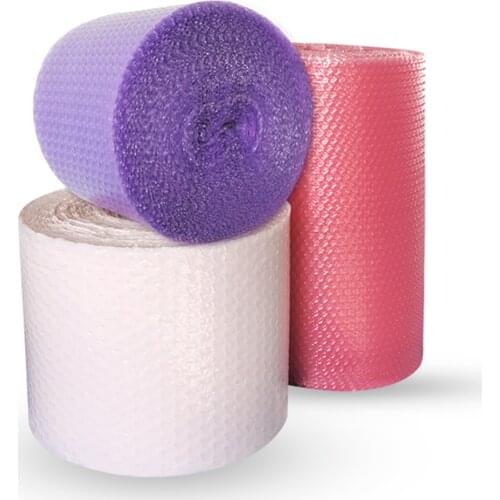 20cmx5m Pink Heart-shape Mini Air Bubble Roll Party Favors and Gifts Packing Foam Roll Gift Box Packing Filler Wedding Decor