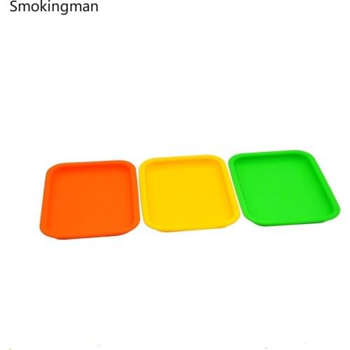Silicone tray Silicone products Small Tobacco herb tray rolling tray rolling cigarette tray