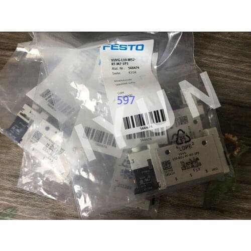 VUVG-B14-T32C-AZT-F-1T1L 573476 VUVG-LK10-T32C-AT-MT-1H2L-W1-S 589283 VUVG-L10-M52-RT-MT-1P3 566474 FESTO Solenoid valve