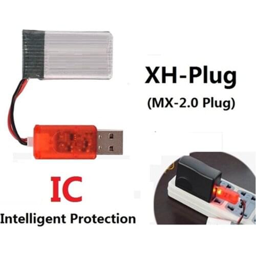 3.7V Lipo Battery Charging Units USB Battery Charger For Syma X5C X5SC XH Plug Lipo battery Charger 3.7