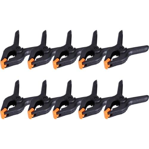 10pcs/lot 4inch Plastic Spring Clamps for Woodworking DIY Tools Wood Clamp Carpentry Clips Jig Outillage Menuiserie