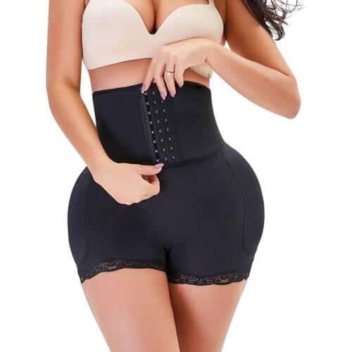 Women Butt Lifter Seamless Shapewear Booty Fake Buttock Body Shaper Padded Underwear Sexy Hip Enhancer Leg Shaper Bum Panties