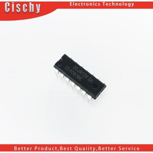 10pcs/lot CD4093BCN CD4093BE DIP14 CD4093 DIP 4093 DIP-14 4093BE new and original IC In Stock