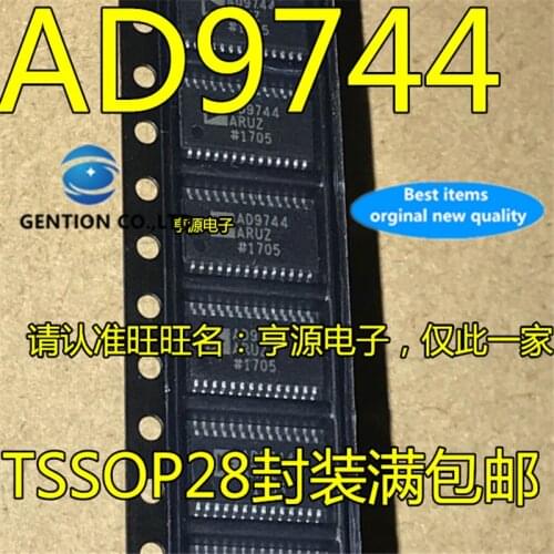 5Pcs AD9744ARUZ AD9744ARU AD9744 Digital to analog converter in stock 100% new and original