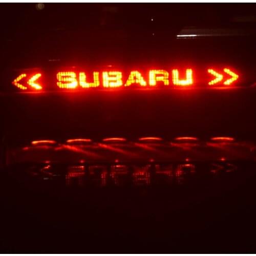 Car High Brake Lights Lamp Decorative Cover Stickers for Subaru Forester 2019 2020 2021 Subaru Xv 2018 2019 2020 2021 Accessorie