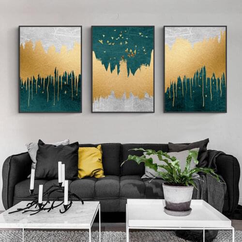 Frameless Nordic Style Living Room Decoration Painting Dining Room Mural Bedroom Bedside Sofa Background Wall Hanging Painting