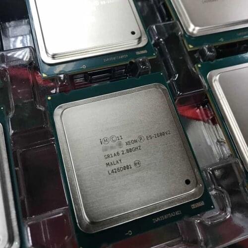 CPU For Xeon Processor E5 2680 V2 22nm 10 Cores 20 Threads 2.80GHz 25M Cache LGA2011