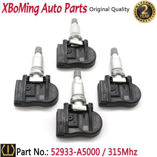 XBoMing TPMS Tire Pressure Monitor Sensor 52933-A5000 For Hyundai Accent Equus Santa Fe Genesis Coupe Kia Optima Sorento Cadenza