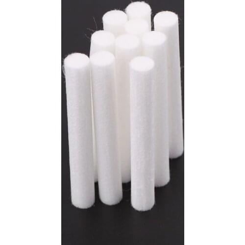 10pcs 8mmx64mm Air Humidifiers Filters Cotton Swab for Air Ultrasonic Humidifier