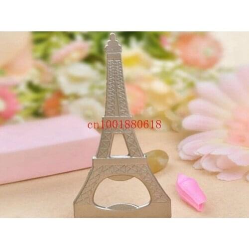 50pcs/lot Fedex DHL Free Shipping Chrome Tower Bottle Opener Wedding Party Favor Gift