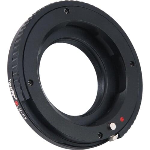Haoge Macro Focus Lens Mount Adapter for Leica M LM Lens to Fujifilm Fuji X FX mount Camera such as X-A1 X-A2 X-A3 X-A5 X-A10