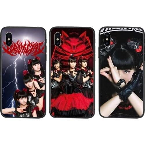 Cute Yuimetal Moametal Su-metal Babymetal Mens Soft Cool Best Cover Case For Xiaomi Redmi Note 9 9S 8 7 10 Note9 Note 9 Pro Max