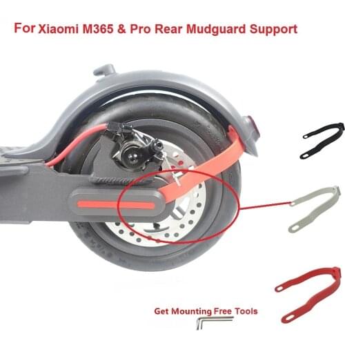Design Upgraded Rear Mudguard Support Screw Mounting High Density Nylon for Xiaomi M365 /Pro Electric Scooter Fender Bracket