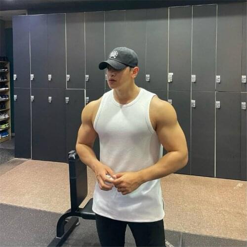 Men' New Gyms Clothing Cotton Bodybuilding Tank Top Bodybuilder Mens Ropa Hombre Tops Singlet Erkek Sleeveless Singlet Men M-3xl