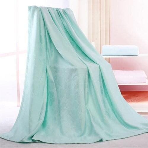 New Bamboo Fiber Blanket For Baby Kids Adult Summer Cool Throw Blankets For Bed Sofa Comfortable Quilt Modern Air Conditional