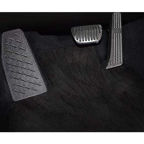 For Toyota RAV4 RAV 4 XA50 2019 2020 2021 High-quality Carbon Fiber Car Foot Pedal Accelerator Brake Pedal Cover Accessories