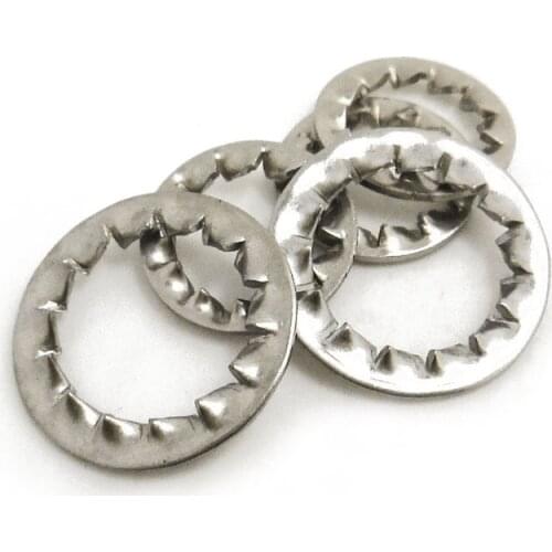 Stainless Steel Internal Teeth Lock washer DIN6798 J Locking washer Stainless Steel A2 Internal Teeth Lock Washer