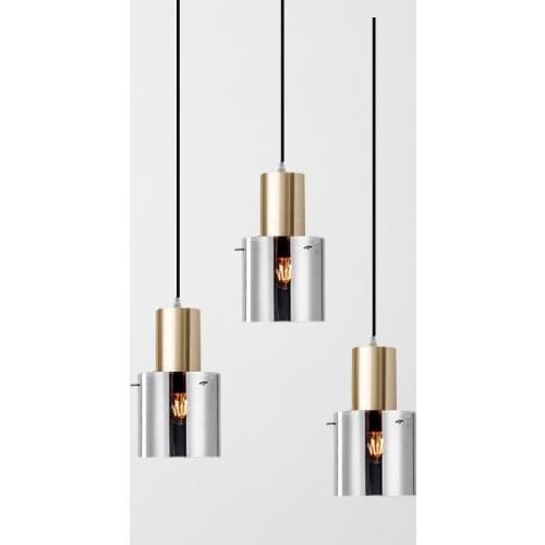 Brief Design Glass Led Pendant Lamp Modern Indoor Lighting Hanging Lamp for Dining Room Suspension Light Fixtures Loft Lustres