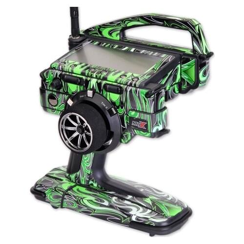 Team C Sanwa M11/M11X Radio Control Decal red green 2pcs