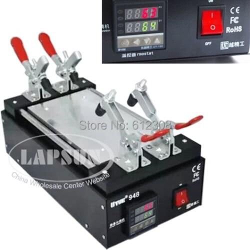 948 LCD Toch Screen Outer Glass Separator Machine HOT Heating PLATE Phone Mobile Repair Device 220V -240V 400W 50-300 Degree