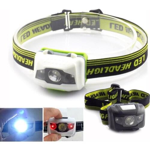 Bright Mini LED Headlamp Uses 3*AAA Battery Headlight LED Frontal Torch for Outdoor Fishing Camping Indoor Maintenance