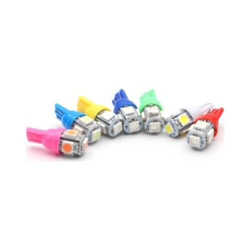 100pcs DC 24v 12V T10 5smd 5 smd led car truck lights led car lights STOP / TAIL SIDE INDICATOR LED BULBS SIGNAL LAMP