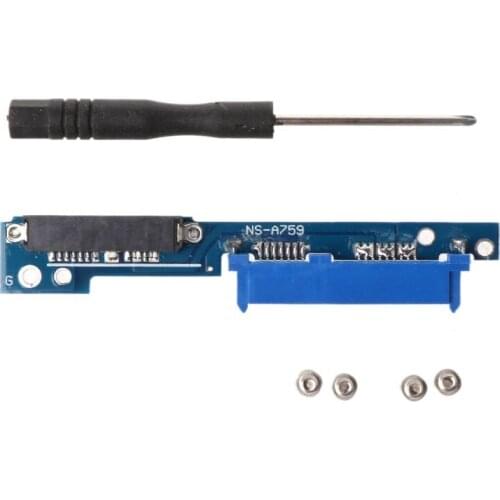 Micro SATA 7+6 Male to SATA 7+15 Female Adapter Serial ATA Converter for lenovo 310 312 320 330 IdeaPad 510 5000 Circuit Board