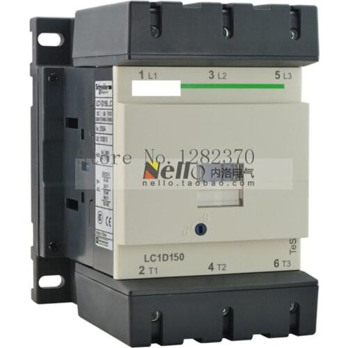 [ZOB] Authentic original contactor LC1D150 AC24V/36V/48V/110V/220V/380V contactor coil LC1D15000F7C/Q7C/C7C/M7C/B7C/E7C 50Hz75KW