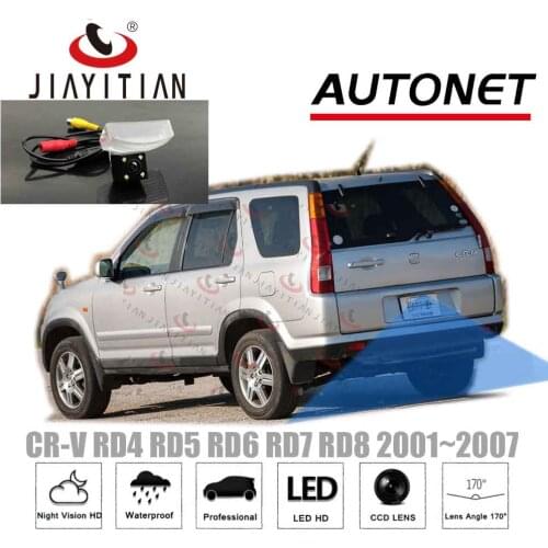 JiaYiTian car Reverse Camera For Honda CRV CR-V 2th RD4 RD5 RD6 RD7 RD8 2001 2002 2003 to 2007 Backup parking rear view camera