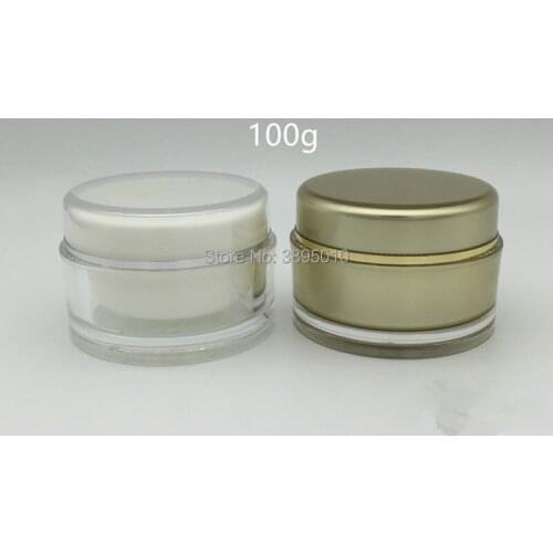 100g cream jars,Acrylic bottles,cream bottle,cosmetic container for Mask/Cream Skin care products F804