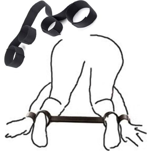 BDSM Bondage Restraint Bondage Fetish Slave Handcuffs & Ankle Cuffs Sex Erotic Toys For Woman Couples Games Bondage Gear
