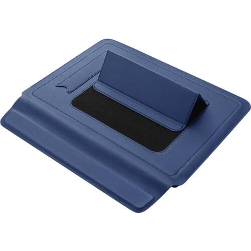 BUBM PVC Laptop Bag 3-in-1 Multifunctional Laptop Bag 13/14 inch Portable Lightweight Wear-resistant Laptop Case Laptop Stand