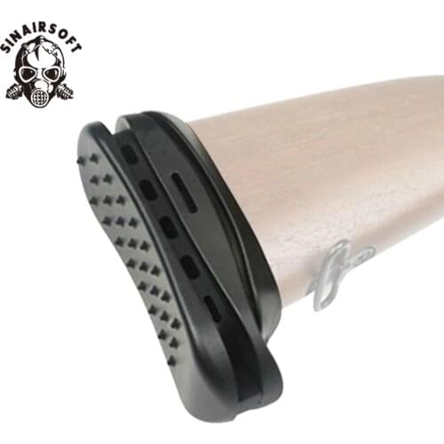 Hot Tactical AK47 Stock Shockproof Rubber Recoil Butt Stock Pad For BB Paintball Hunting Rifle Gun Accessories