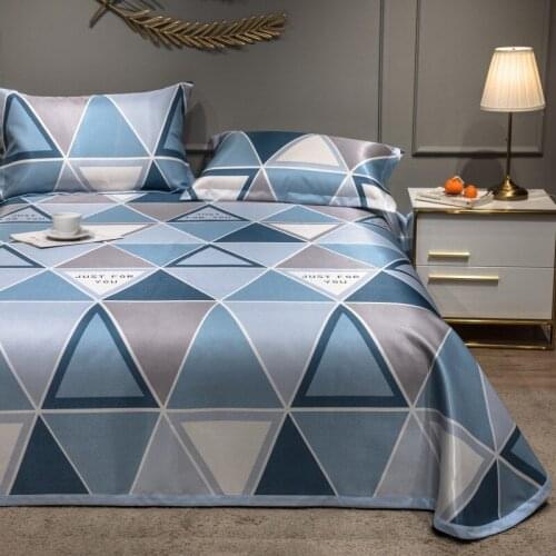 Ice mat three piece folding washable bed sheet air conditioner mat