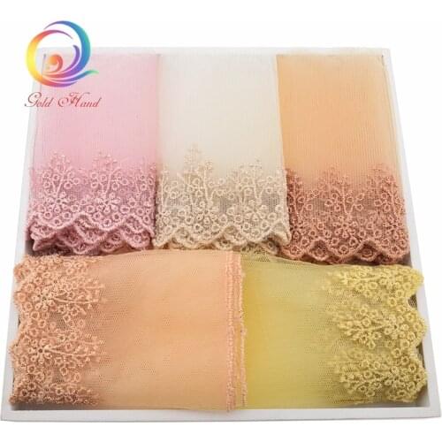 New Mesh Embroidery Lace Ribbon 5 Yard/Lot,DIY Handmade,Wedding Party/Craft & Gift Packing/Child Dress Decoration/Hair Accessory