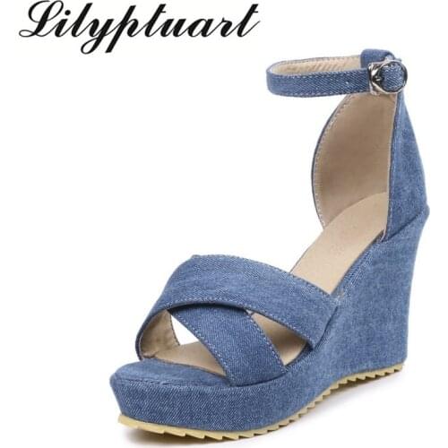 Roman style wedge shoes women cowboy wedge shoes women shoes non-slip wear-resistant tendon bottom sexy women sandals 2020