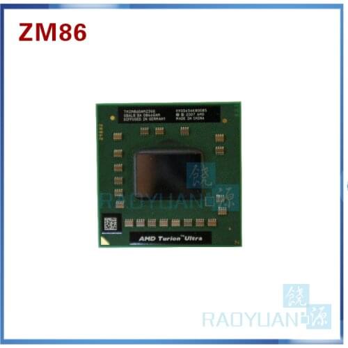 AMD Laptop original CPU TMZM86DAM23GG ZM86 2.3Ghz/2M PGA638 ZM 86 ZM-86 processor PGA 638 Socket S1