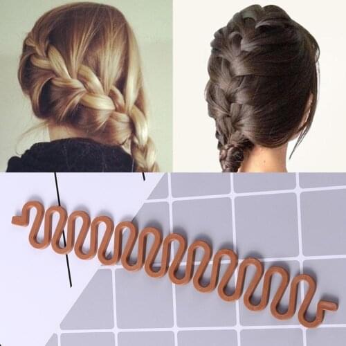 Plastic Lady French Hair Braiding Tool Hair Twist Braider Easy to Use DIY Accessories Fashion Salon Women Hair Braiding Tool