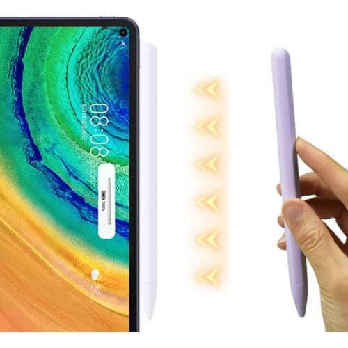 Silicone Cover Anti-Scratch Nib Stylus Pen Sleeve Case Cap for Huawei M Pencil Durable Anti-slip Stylus Pen Cover