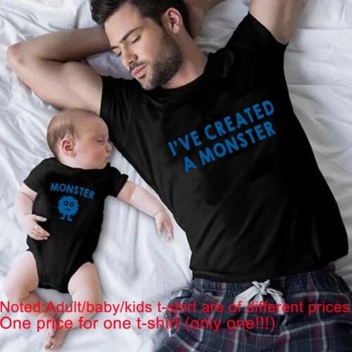 Funny Baby Daddy Family Matching Clothing Simple Pregnancy Announcement Family Look T Shirt Baby Dad Matching Clothes