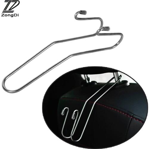 ZD Car multi-functional metal car seat hook for Fiat 500 Opel Insignia Vectra c Suzuki Swift Sx4 Hyundai Ix35 Creta Ix25 Nissan