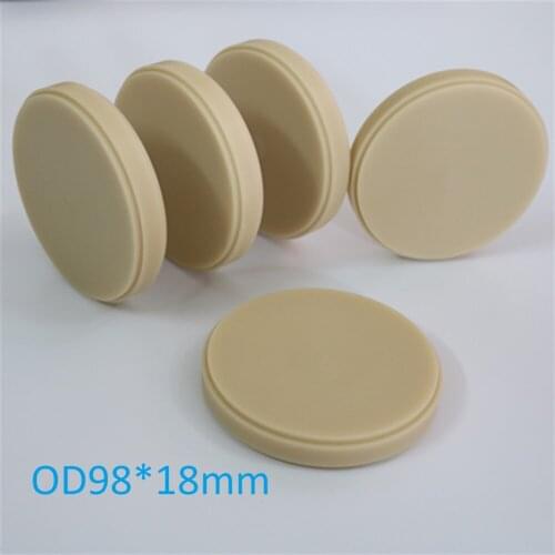 10 Piece of PMMA CAD/CAM PMMA Disc OD98*18mm For Wieland CAD/CAM System